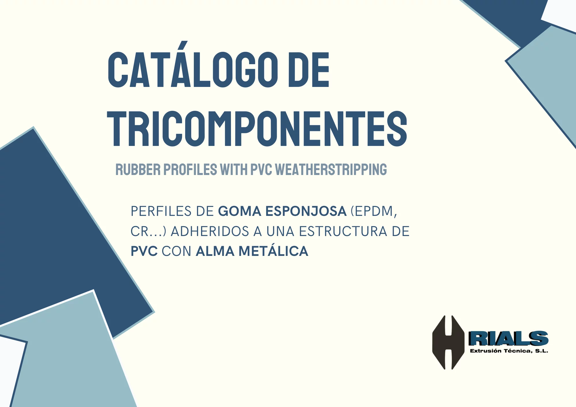 Schaumgummiprofile mit PVC Listado de perfiles de goma con estructura de PVC