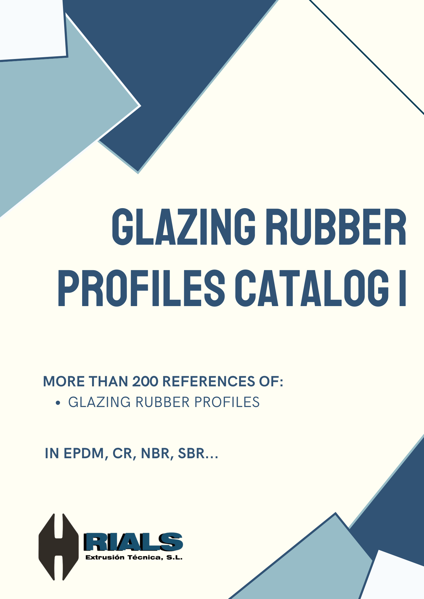 Glazing rubber profiles Fabricante de perfiles de goma de acristalamiento